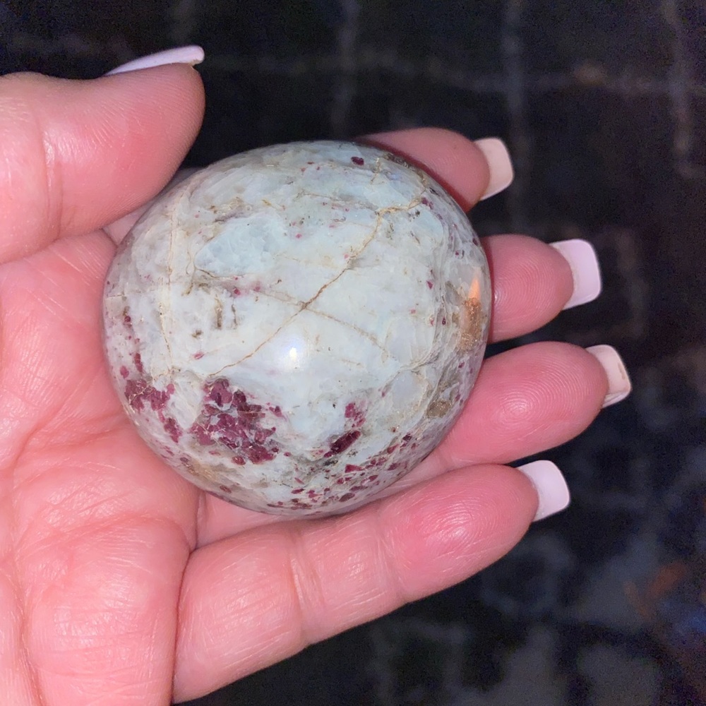 Pink Tourmaline Palm